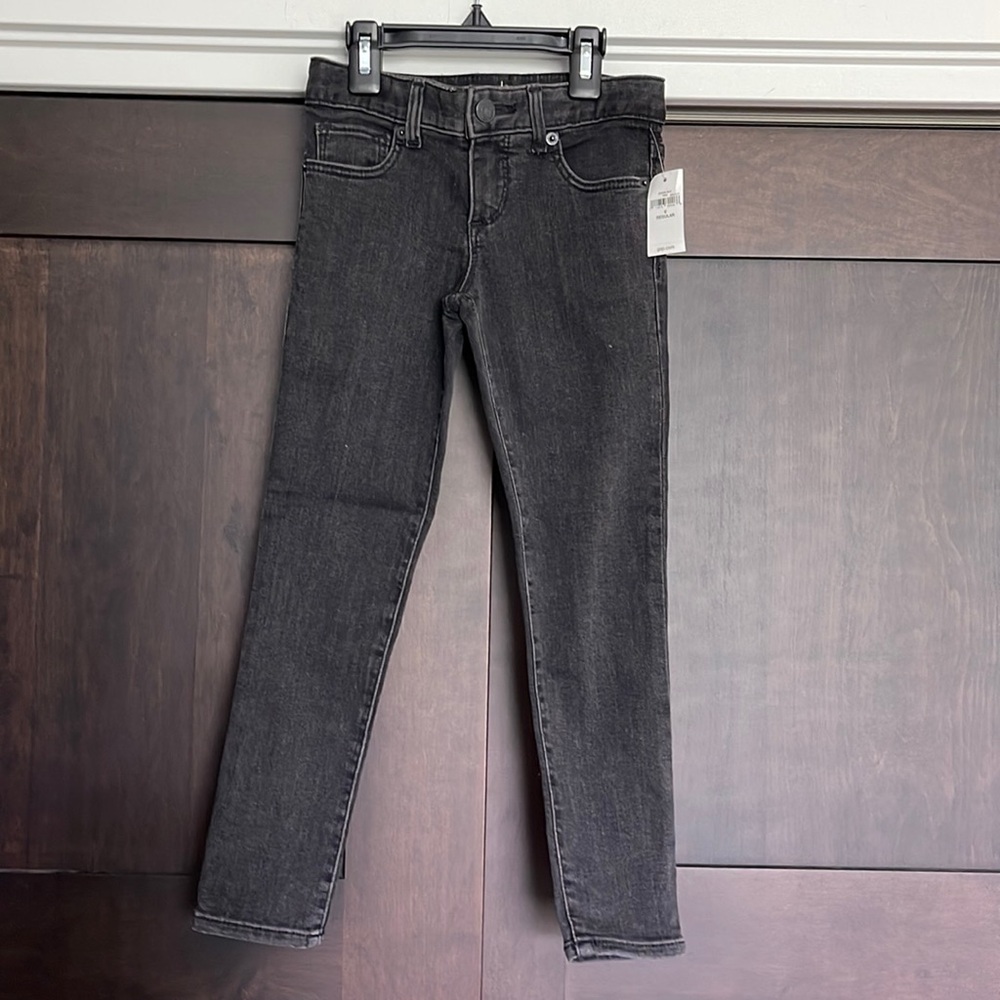 Gap Kids Girls Super Skinny Black Jeans size 6